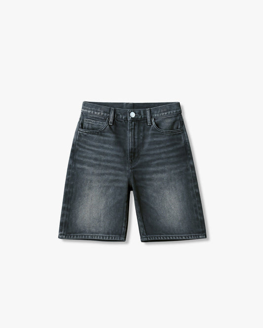 BY UNOV® Denim Jorts "Phantom Black"