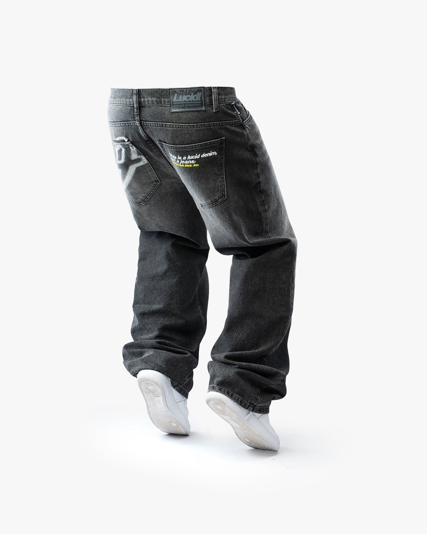 BY UNOV® Denim "Phantom Black" with Print